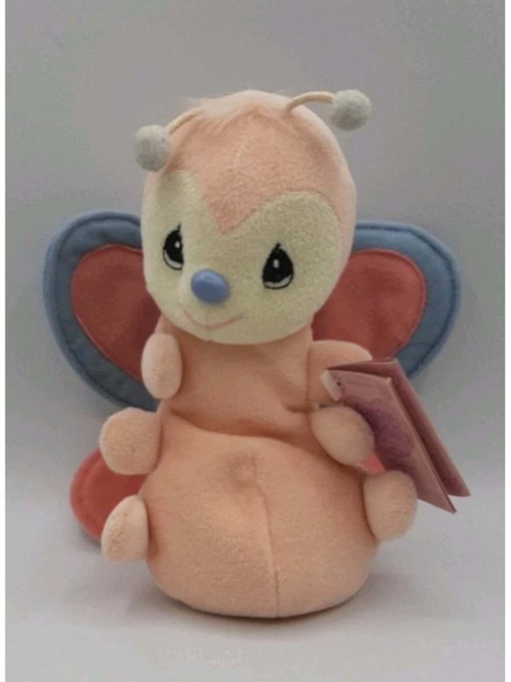 Vtg Enesco Precious Moments Tender Tails Butterfly Plush 1998 NEW with Tag